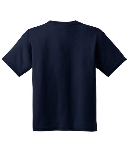 T-shirt en coton enfant bleu marine Gildan Gildan