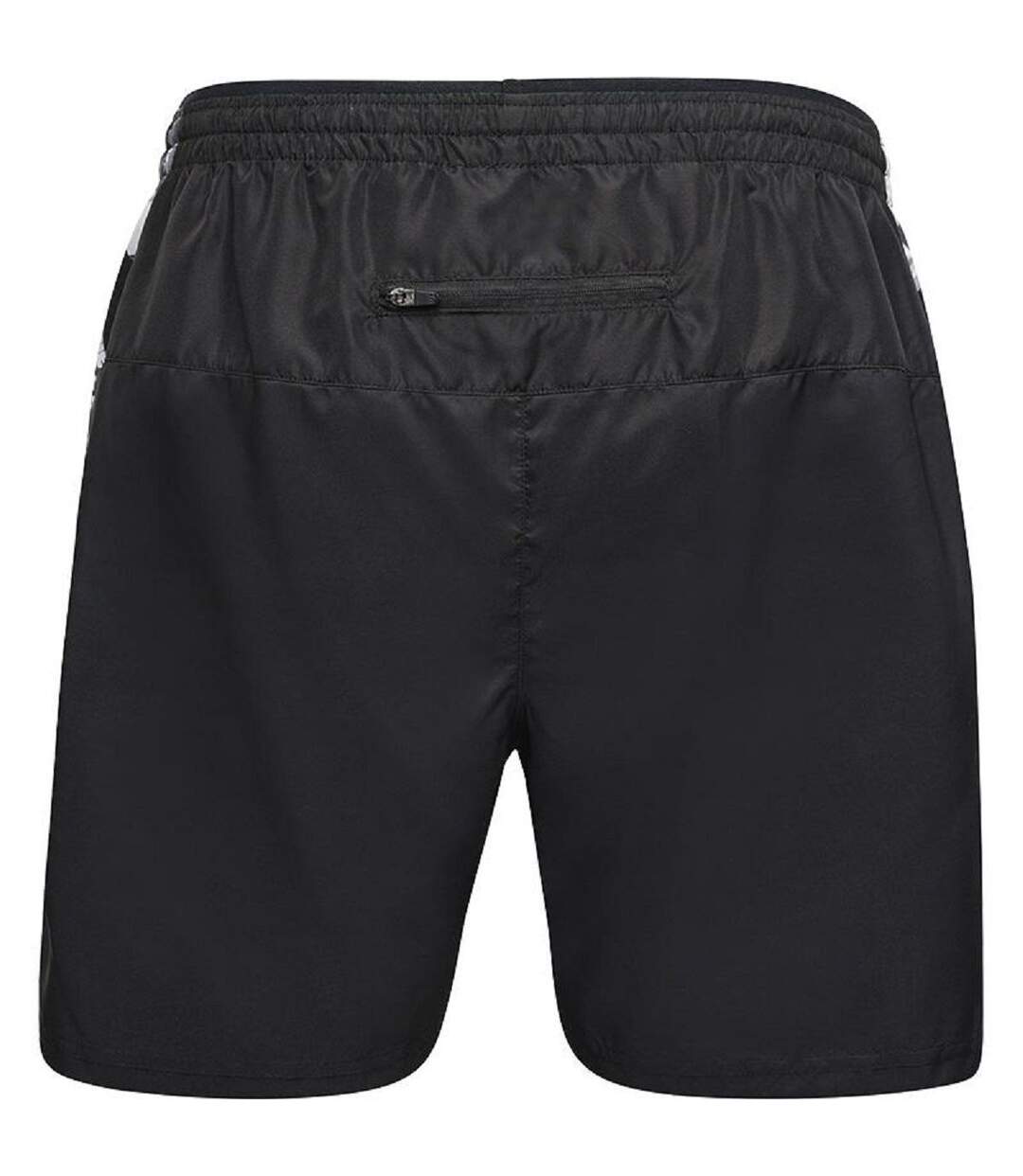 Short de course - Homme - JN526 - noir, gris et blanc-3