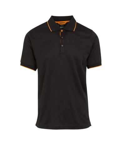 Polo navigate homme noir / orange vif Regatta Regatta