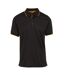 Polo navigate homme noir / orange vif Regatta Regatta