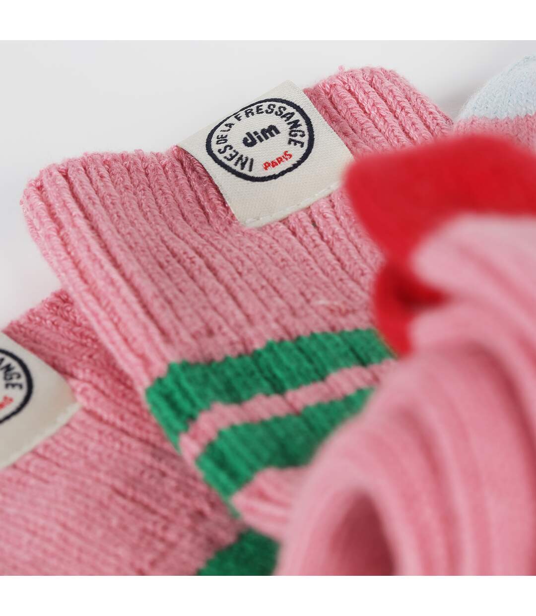 Chaussettes hautes Dim x Inès de La Fressange-3