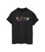 Disney Femme/Les femmes La petite sirène sous la mer - T-shirt boyfriend en coton (Noir) - UTBI31176-1