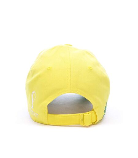 Casquette Jaune Homme Adidas Brasil - OSFM