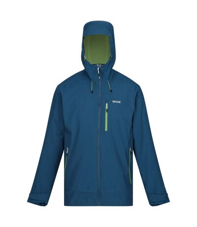 Veste imperméable okara homme bleu marocain / vert piquant Regatta Regatta