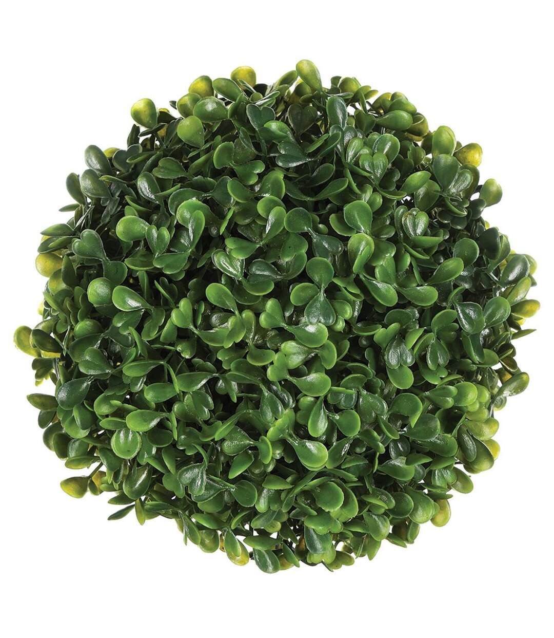 Plante Artificielle Boule de Buis 18cm Vert-1