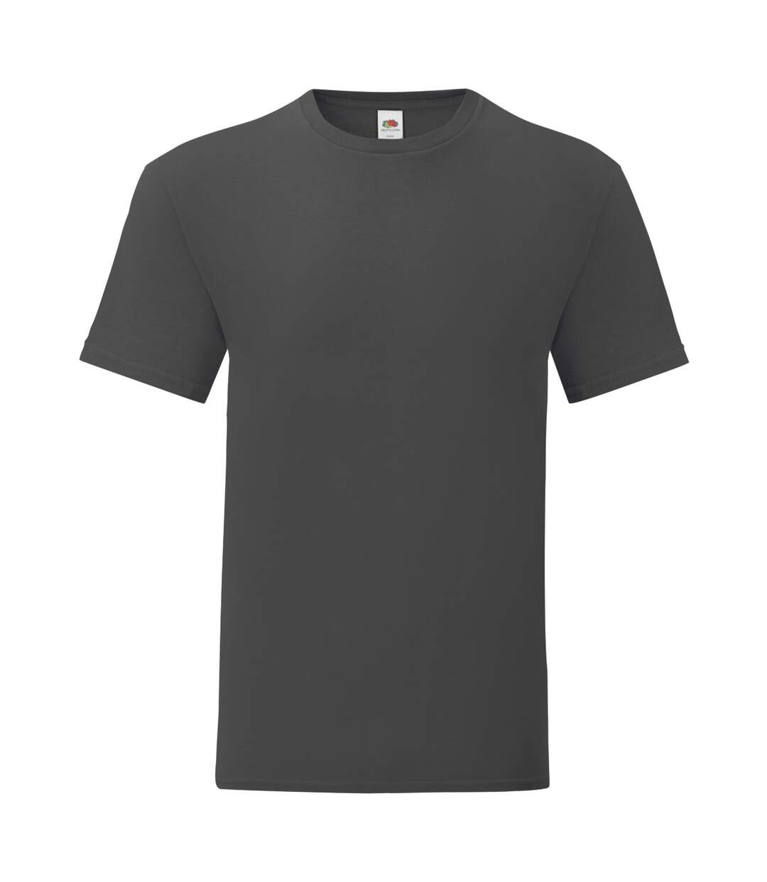 T-shirt iconic hommes gris foncé Fruit of the Loom