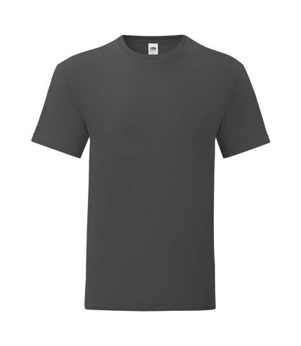 Fruit Of The Loom Mens Iconic T-Shirt (Light Graphite Grey)
