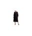 Womens/ladies Ruffled Midi Dress Black Ted Baker-1