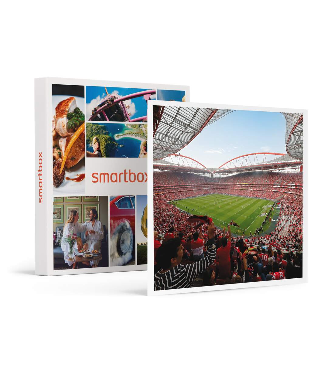 Visite du stade de Luz, musée Sport Lisboa e Benfica, écharpe et dîner au Luz by Chakall pour 2 - SMARTBOX - Coffret Cadeau Sport & Aventure