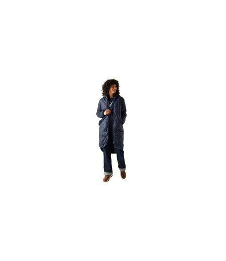 Doudoune Motif/style Matelassé Triea Femme Bleu Marine Regatta