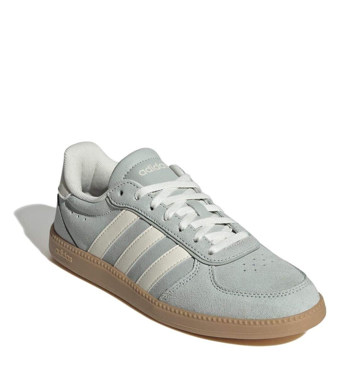 Baskets Sleek Femme Gris Blanc Marron Pâle Adidas-3