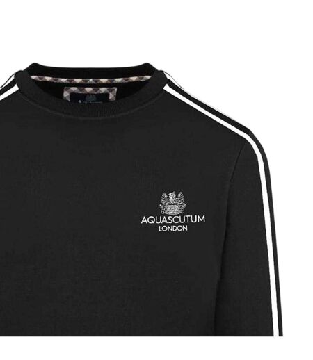 Sweat Homme Noir Aquascutum