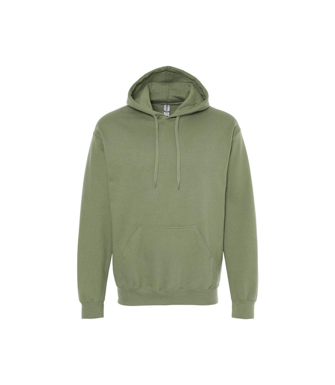 Unisex Adult Softstyle Fleece Midweight Hoodie Military Green Gildan-1