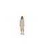Womens/ladies Cowl Neck Sweater Dress Pumice Stone Only-1