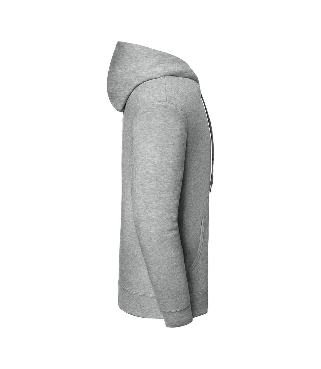Unisex Adult Iconic Premium Hoodie Athletic Heather Fruit Of The Loom-3