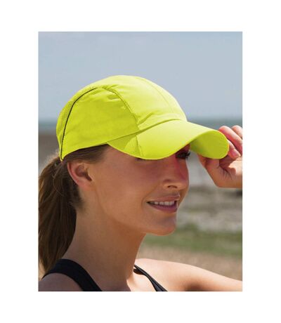 Casquette De Sport Impact Jaune Fluo Spiro