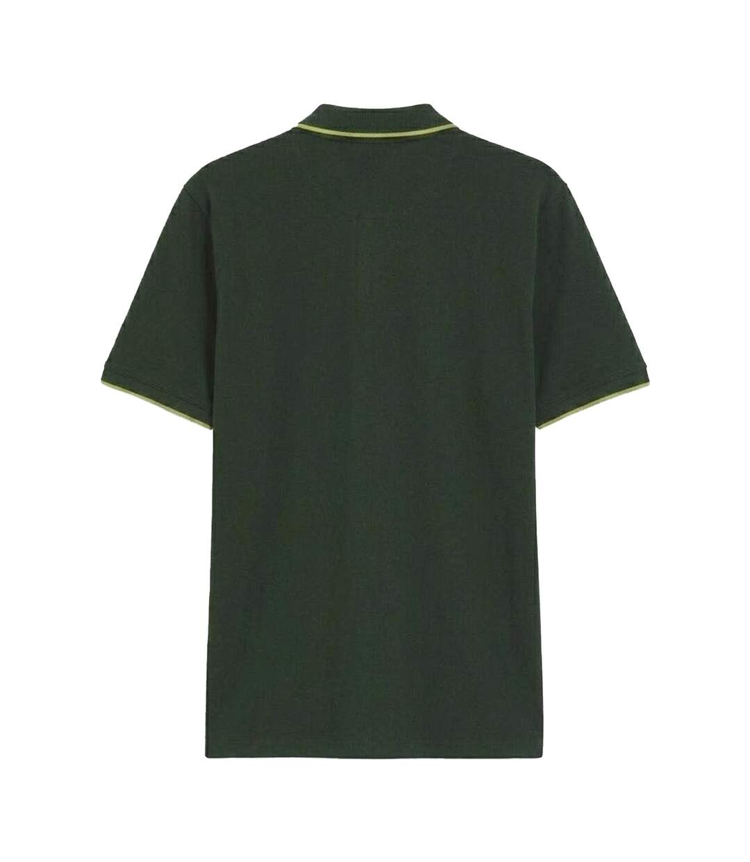 Polo Manches Courtes Motif/style Logo Brodé Homme Vert Hugo-2