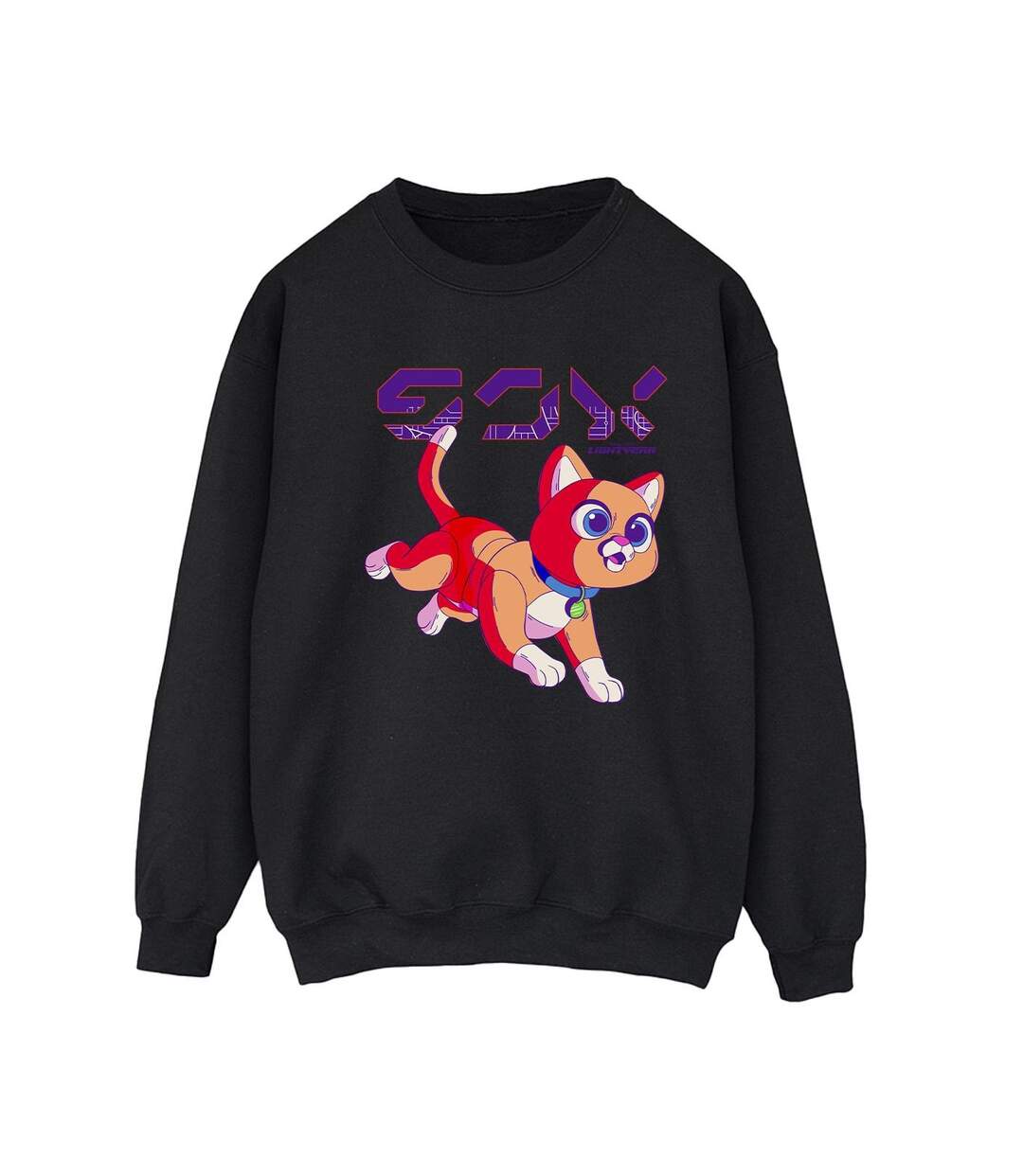 Disney - Sweat LIGHTYEAR SOX DIGITAL CUTE - Femme (Noir) - UTBI25253-1
