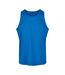 Débardeur Motif/style Uni Homme Bleu Cobalt Build Your Brand-1