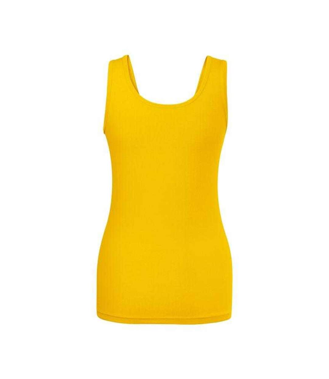 Débardeur Triumph Femme Jaune Doré Malfini-2