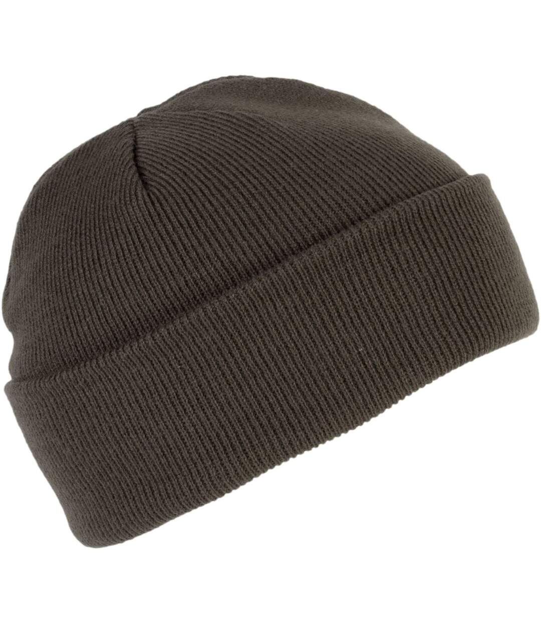 Bonnet tricoté adulte - KP031 - vert khaki