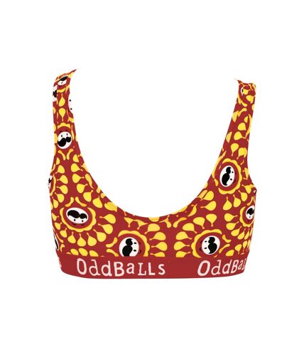 Brassière bbq femme rouge / jaune OddBalls