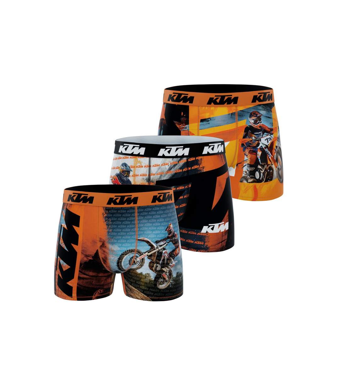 Lot de 3 boxers homme Cross Ktm-1