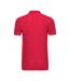 Russell Mens Stretch Short Sleeve Polo Shirt (Classic Red)