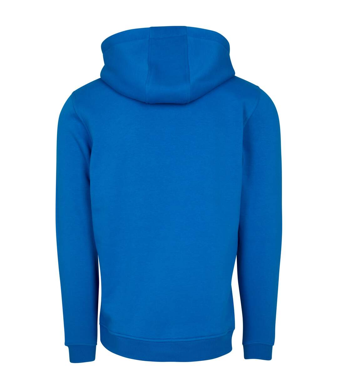Sweat À Capuche Adulte Bleu Cobalt Build Your Brand-2