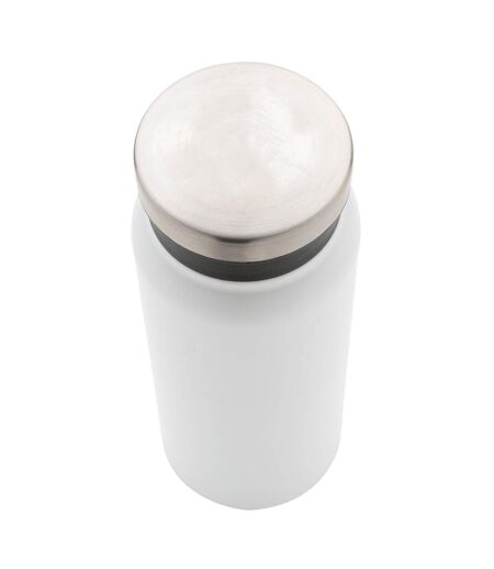 Recycled stainless steel 600ml thermal flask one size white XD Collection