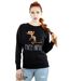 Disney - Sweat ZOOTROPOLIS PARTY ANIMAL - Femme (Noir) - UTBI12174-2