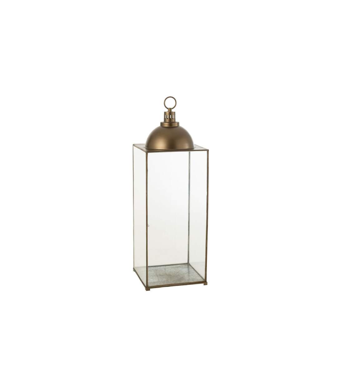 Lanterne Design en Verre Hagrid 121cm Bronze-1