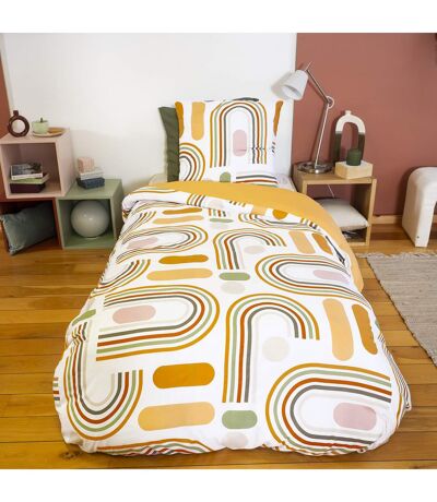 Parure de lit KARTING polyester microfibre  Taie 63x63 cm
