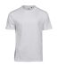 T-shirt power homme blanc Tee Jays-1