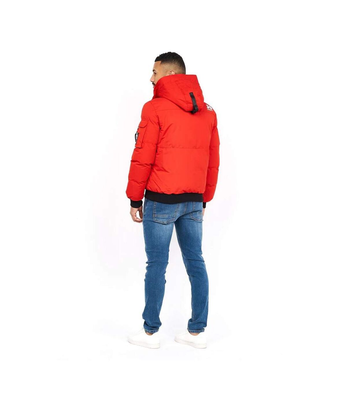 Crosshatch Mens Milwaka Jacket (Red)