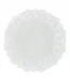 Lot de 12 Sets de Table Jetables Dentelle 24cm Blanc-1