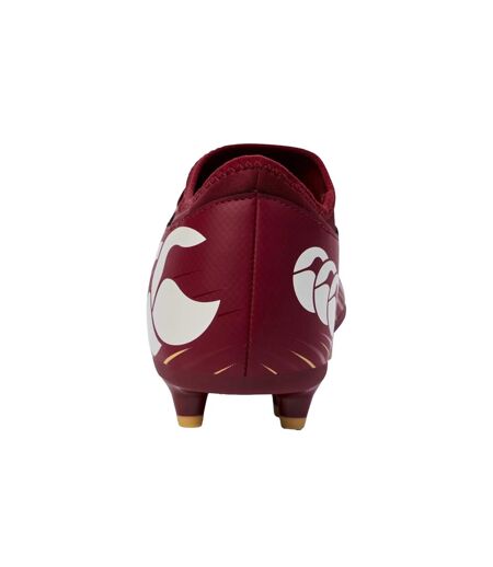 Unisex Adult Speed Falcon Team Firm Ground Rugby Boots Red Dahlia Canterbury