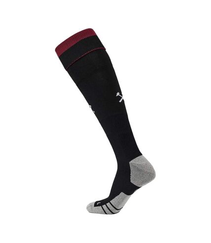 Unisex adult 24/25 west ham united fc away socks black/grey/claret Umbro