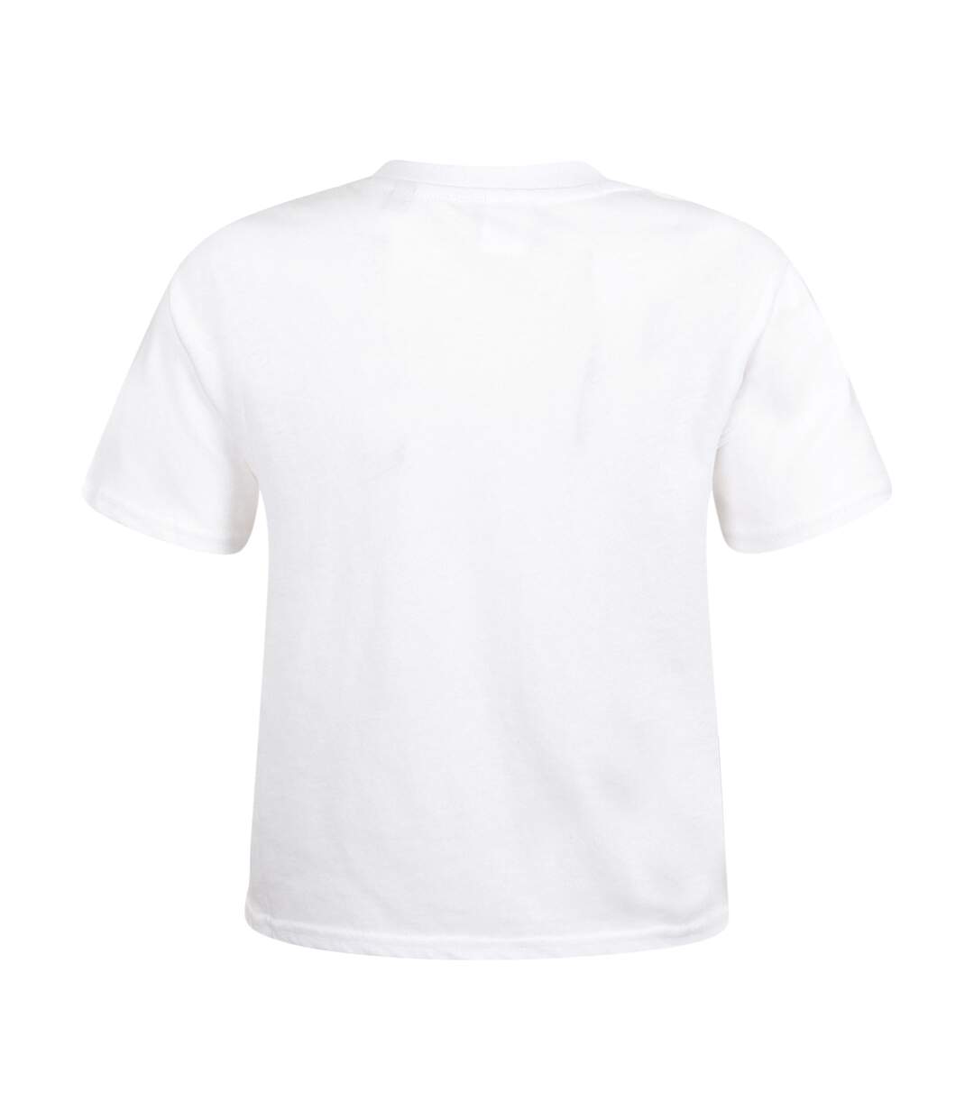 Skinni Fit Womens/Ladies Cropped Boxy T-Shirt (White)