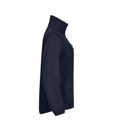 Veste Softshell Classic Femme Bleu Marine Foncé Clique