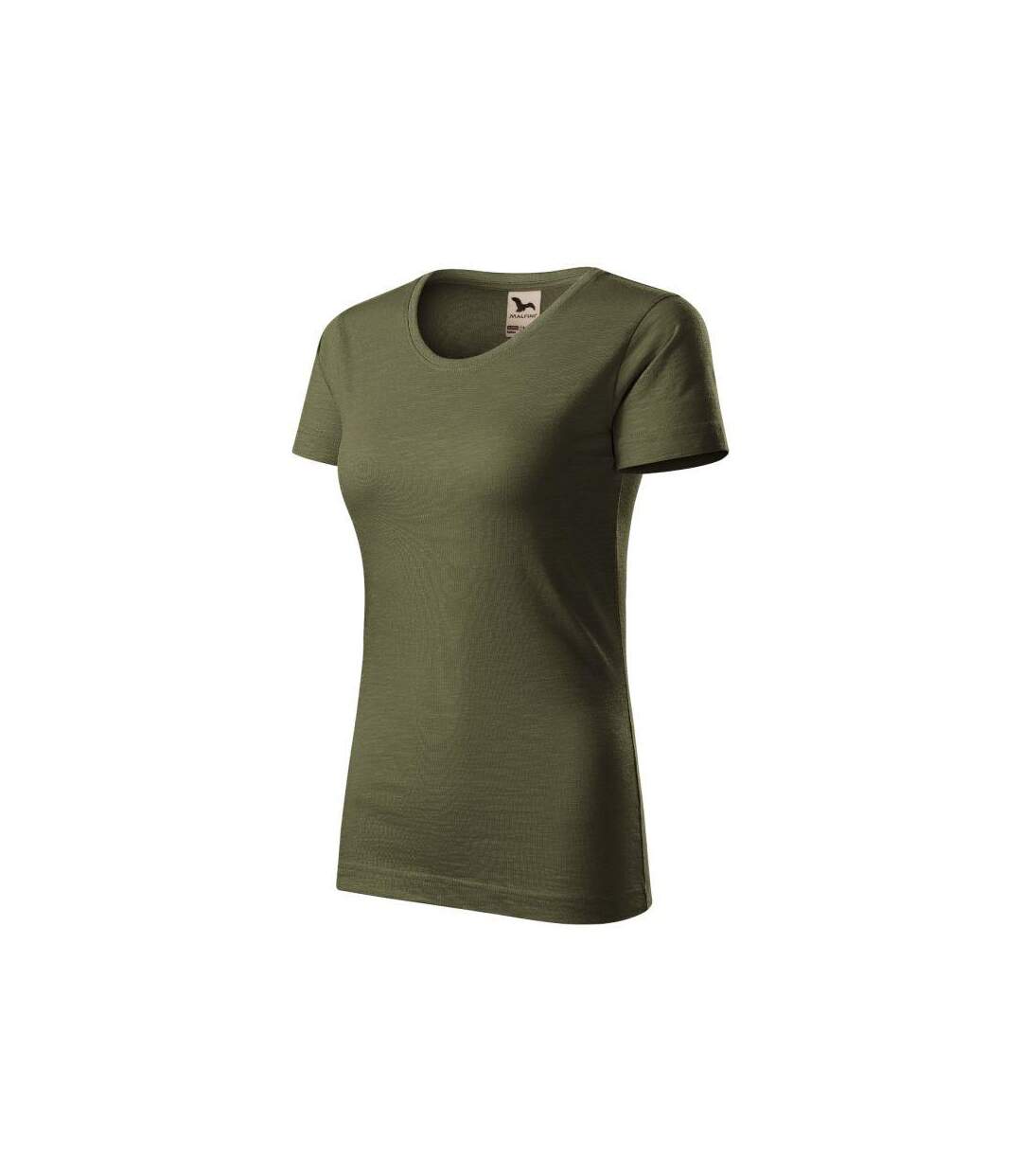 Womens/ladies Native T-shirt Dark Green Malfini-2