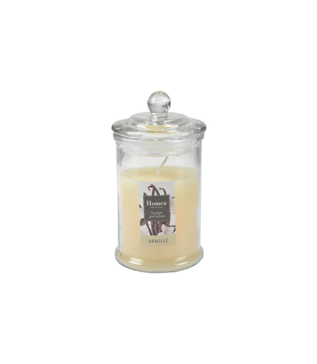 Bougie Parfumée Bocal Essentiel II 15cm Vanille-1