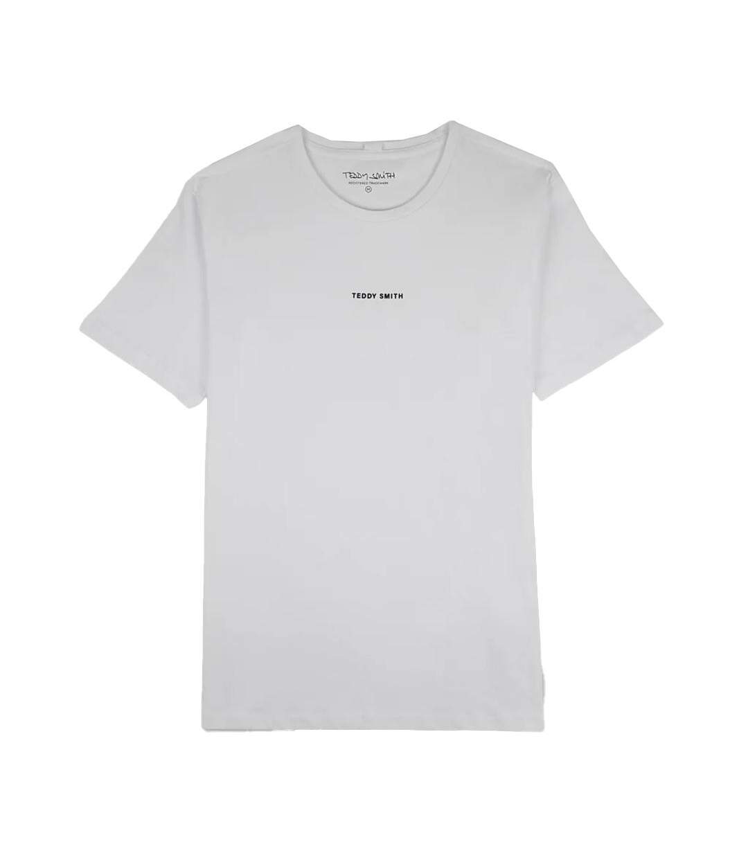 T-shirt Blanc Homme Teddy Smith Soy - L-1