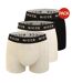 Lot De 3  Boxers Lurzem Homme Noir Gris Blanc Nicce-1
