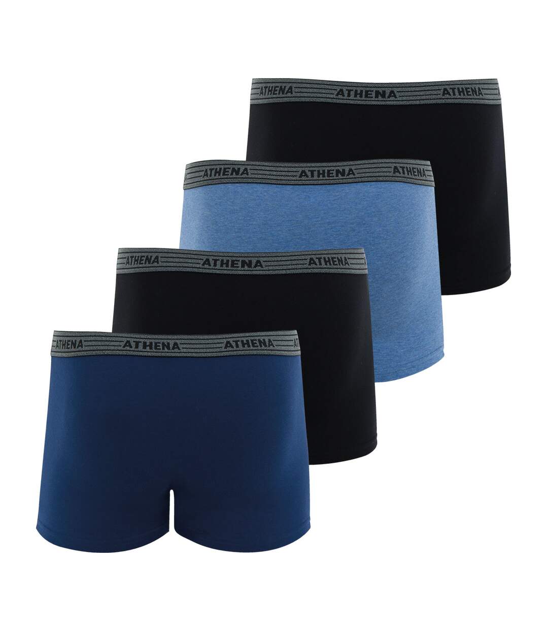 Lot de 4 boxers homme Ecopack