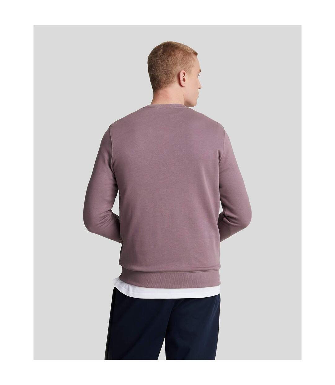 Sweat Homme Mauve Lyle & Scott-3