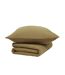 Couvre lit ocre + 2 taies d'oreiller today 240x220cm-2