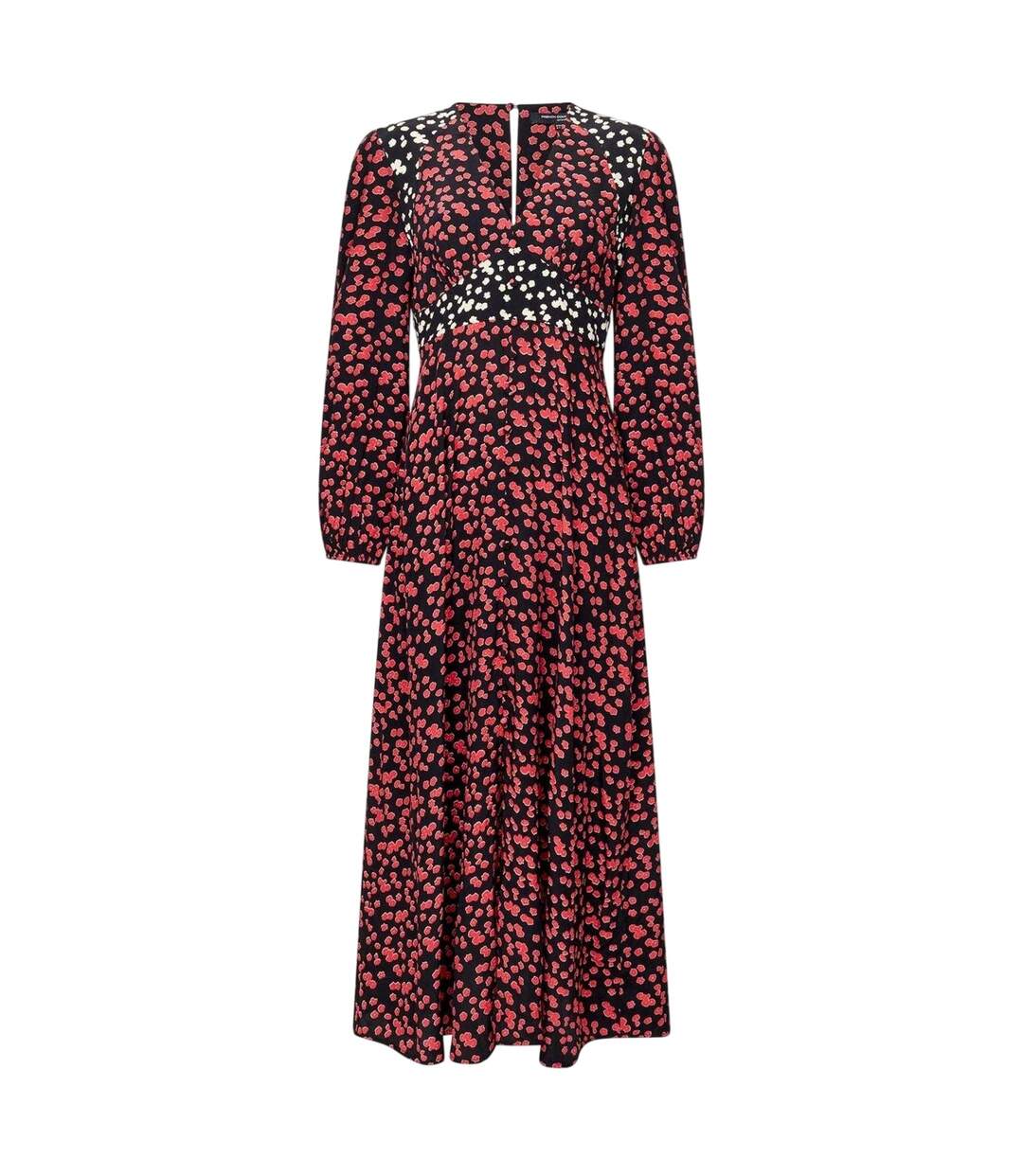 Robe Longue Delphine Femme Noir French Connection-2
