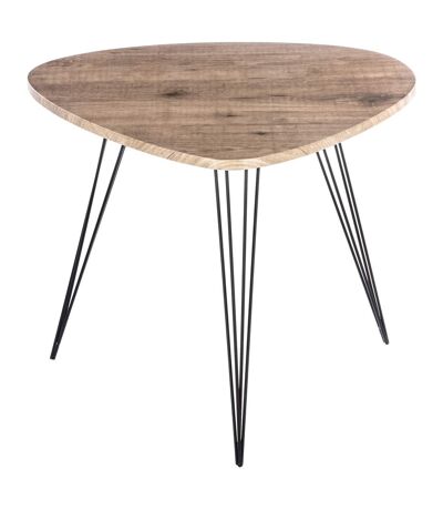 Table d'appoint design Neile - L. 69 x H. 60 cm - Noir