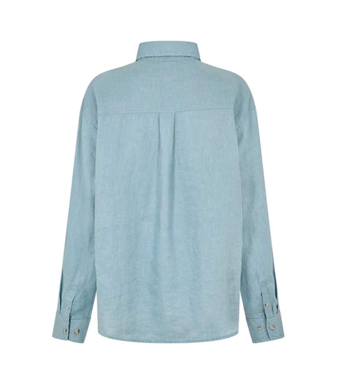 Chemise Manches Longues Femme Bleu Ardoise Clair Timberland-2